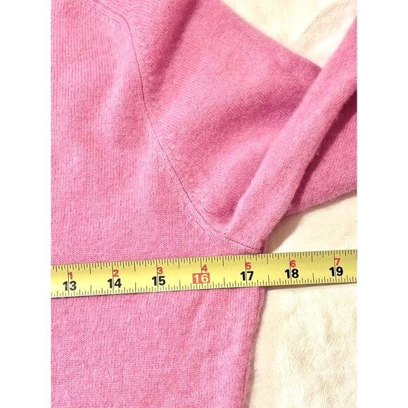Mendocino Pink Cashmere Pullover Sweater Women’s Medium - Picture 5 of 6